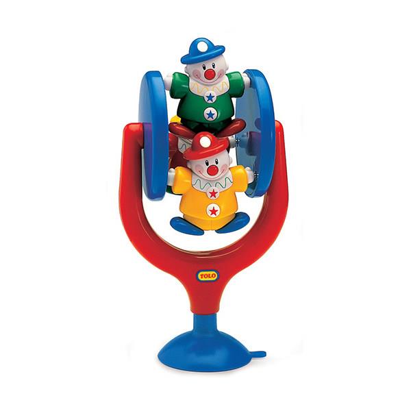 جغجغه تولو مدل دلقک چرخان